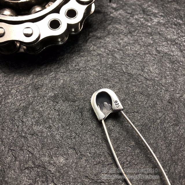 chrome hearts銀飾 克羅心大號別針  gjc1895